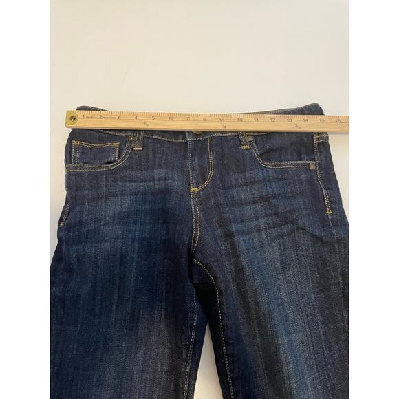 Kut from the Kloth Size 4 Farrah Baby Bootcut Jeans Stretch Dark Wash - Picture 5 of 7
